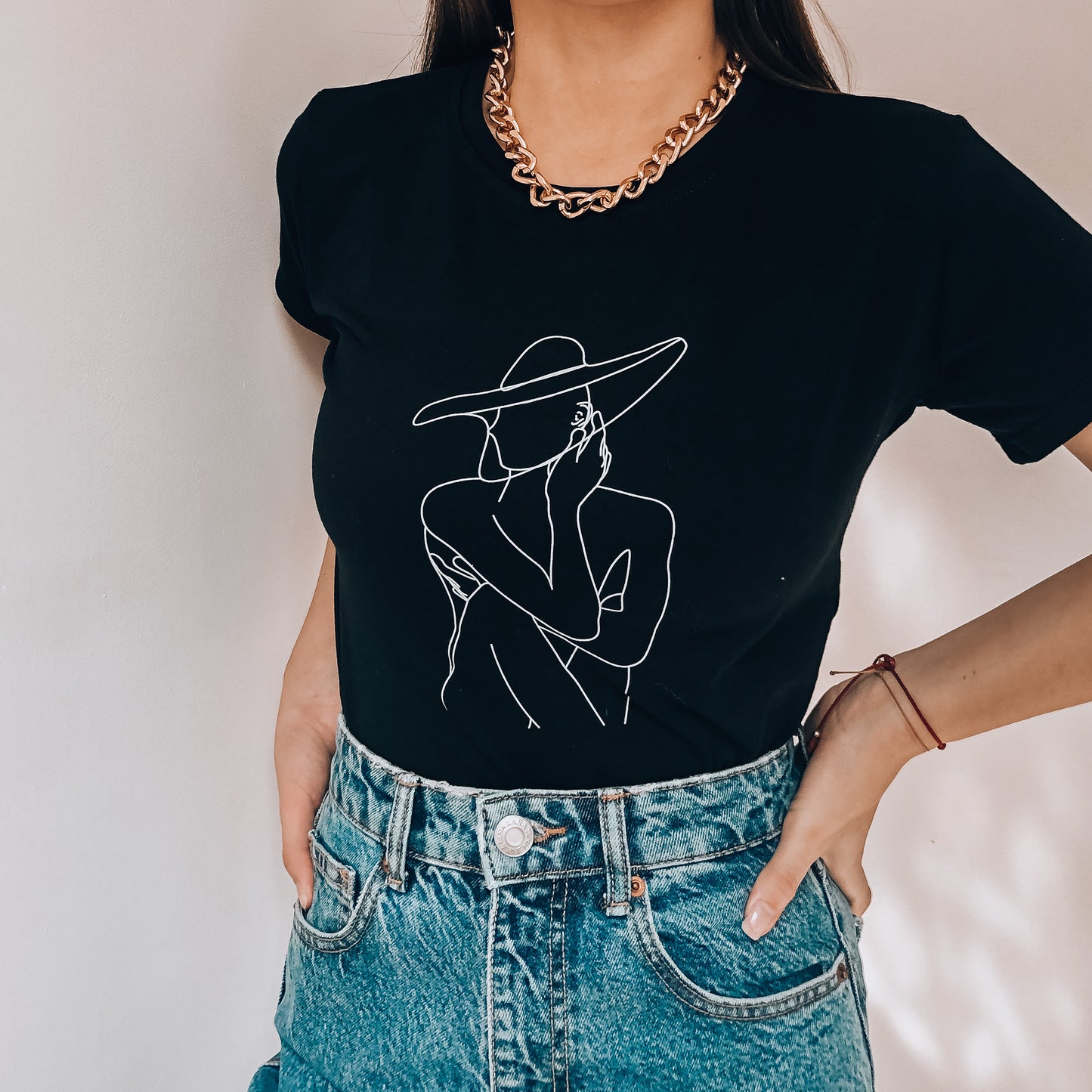 Camiseta Básica Lady - Algodón 100%