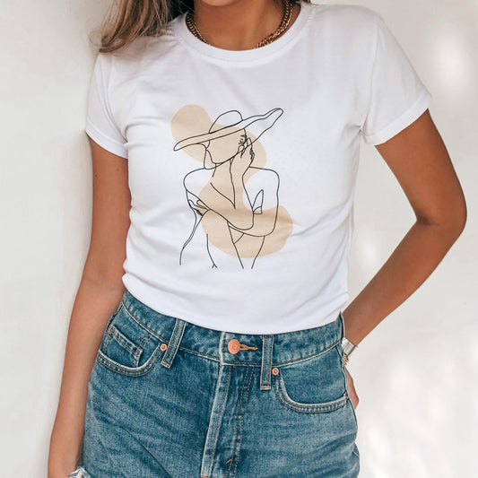 Camiseta Básica Lady - Algodón 100%