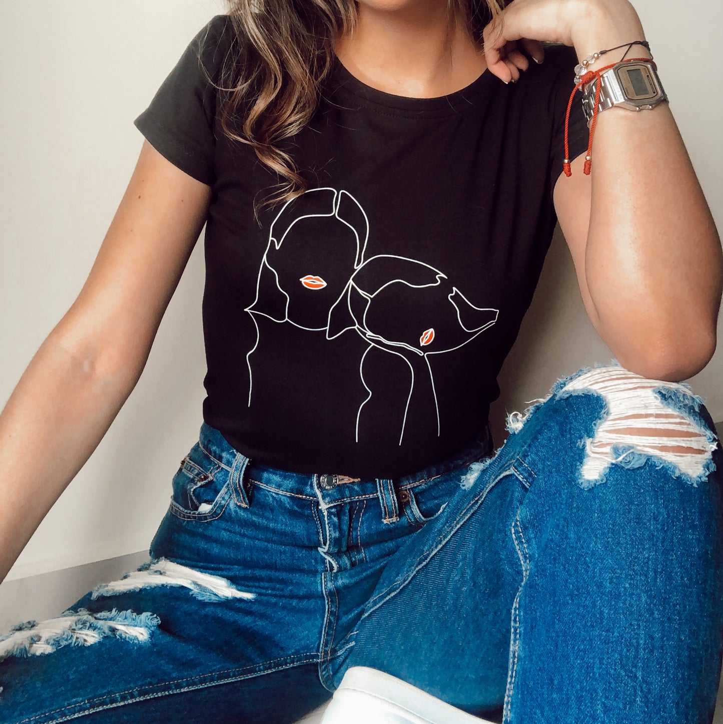 Camiseta Básica Friends para Mujer - Algodón 100%