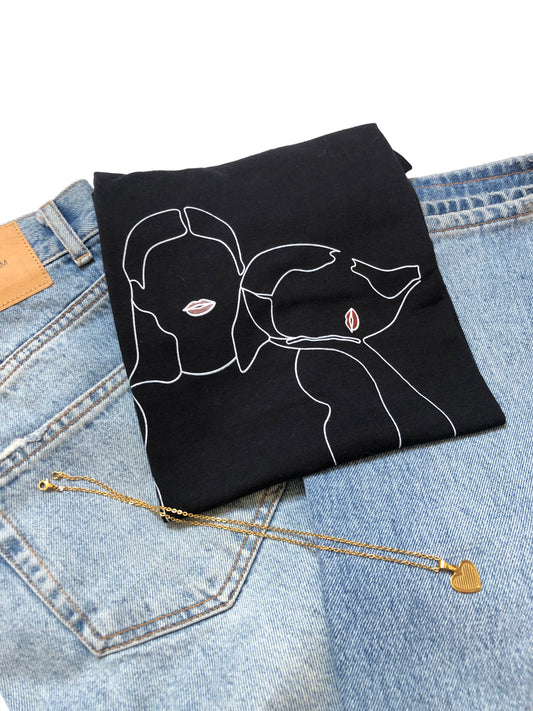 Camiseta Básica Friends para Mujer - Algodón 100%